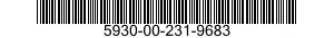5930-00-231-9683 SWITCH,PUSH 5930002319683 002319683