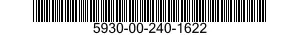 5930-00-240-1622 SWITCH,TOGGLE 5930002401622 002401622