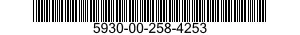 5930-00-258-4253  5930002584253 002584253