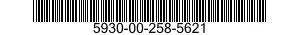 5930-00-258-5621 SWITCH,PRESSURE 5930002585621 002585621