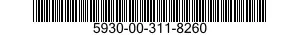 5930-00-311-8260  5930003118260 003118260