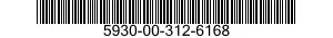 5930-00-312-6168 SWITCH,TRIGGER 5930003126168 003126168