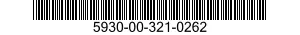 5930-00-321-0262 SWITCH,INTERLOCK DO 5930003210262 003210262