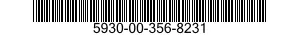 5930-00-356-8231 SWITCH,TRIGGER 5930003568231 003568231