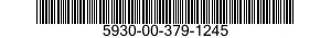 5930-00-379-1245 GASKET,SWITCH BOX 5930003791245 003791245