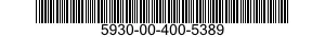 5930-00-400-5389 SWITCH,THERMOSTATIC 5930004005389 004005389