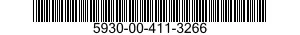 5930-00-411-3266 HANDLE,SWITCH 5930004113266 004113266