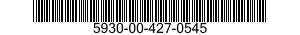 5930-00-427-0545 SWITCH,SENSITIVE 5930004270545 004270545