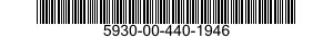 5930-00-440-1946 SWITCH,TOGGLE 5930004401946 004401946