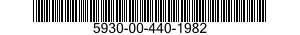 5930-00-440-1982 SWITCH,RADIO FREQUENCY TRANSMISS 5930004401982 004401982