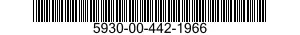 5930-00-442-1966 SWITCH,TOGGLE 5930004421966 004421966