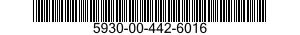 5930-00-442-6016 SWITCH SUBASSEMBLY 5930004426016 004426016