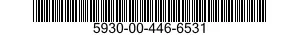 5930-00-446-6531 SWITCH,SENSITIVE 5930004466531 004466531