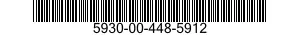 5930-00-448-5912 SWITCH ASSEMBLY 5930004485912 004485912