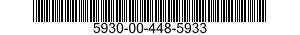 5930-00-448-5933 SWITCH,TOGGLE 5930004485933 004485933