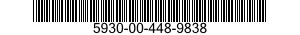 5930-00-448-9838 SWITCH,PUSH 5930004489838 004489838