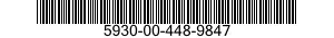 5930-00-448-9847 SWITCH,ELECTRICAL 5930004489847 004489847