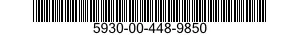 5930-00-448-9850 SWITCH,PUSH-PULL 5930004489850 004489850