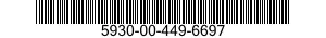 5930-00-449-6697 SWITCH,ROTARY 5930004496697 004496697