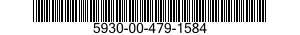 5930-00-479-1584 COVER,ELECTRICAL SWITCH 5930004791584 004791584