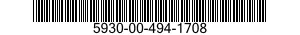 5930-00-494-1708 SWITCH,SOLID STATE 5930004941708 004941708