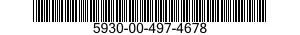 5930-00-497-4678 SWITCH 5930004974678 004974678