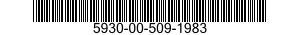 5930-00-509-1983 SWITCH,ROTARY 5930005091983 005091983
