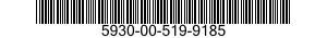 5930-00-519-9185 BAR,ACTUATOR,ELECTRICAL SWITCH 5930005199185 005199185