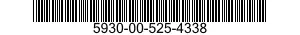 5930-00-525-4338 SWITCH,PUSH-PULL 5930005254338 005254338