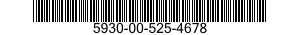 5930-00-525-4678 SWITCH,PUSH 5930005254678 005254678