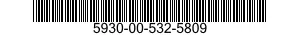 5930-00-532-5809 SWITCH,ROTARY 5930005325809 005325809
