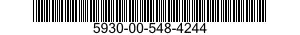 5930-00-548-4244 SWITCH,SENSITIVE 5930005484244 005484244