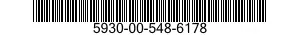 5930-00-548-6178 SWITCH,SENSITIVE 5930005486178 005486178