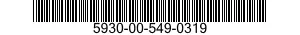 5930-00-549-0319 SWITCH,TOGGLE 5930005490319 005490319
