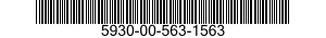 5930-00-563-1563 SWITCH ASSEMBLY 5930005631563 005631563