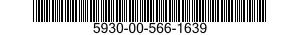 5930-00-566-1639 SWITCH,ROTARY 5930005661639 005661639