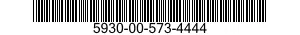 5930-00-573-4444 SWITCH,TOGGLE 5930005734444 005734444