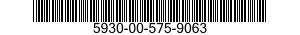 5930-00-575-9063 SWITCH,PUSH 5930005759063 005759063