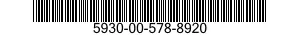 5930-00-578-8920 SWITCH,SENSITIVE 5930005788920 005788920