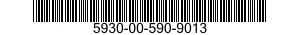 5930-00-590-9013 SWITCH,SLIDE 5930005909013 005909013