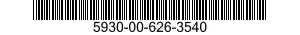 5930-00-626-3540 SWITCH,LEVER 5930006263540 006263540