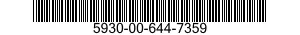 5930-00-644-7359 SWITCH,SENSITIVE 5930006447359 006447359