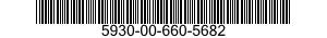 5930-00-660-5682 SWITCH,ROTARY 5930006605682 006605682