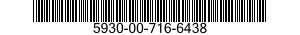 5930-00-716-6438  5930007166438 007166438