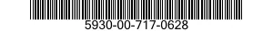 5930-00-717-0628  5930007170628 007170628