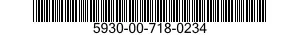 5930-00-718-0234  5930007180234 007180234