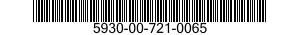 5930-00-721-0065  5930007210065 007210065