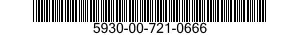 5930-00-721-0666  5930007210666 007210666