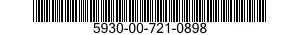 5930-00-721-0898  5930007210898 007210898