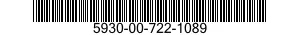 5930-00-722-1089  5930007221089 007221089